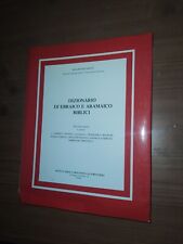 Dizionario ebraico aramaico usato  Castellammare di Stabia