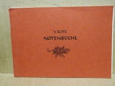 Musiknoten rote notenbüchl gebraucht kaufen  Haidmühle