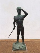 Antique bronze nude for sale  BLANDFORD FORUM