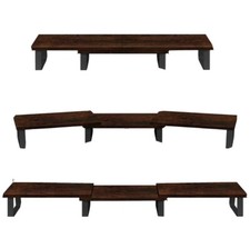 Aothia Grande Suporte de Monitor Duplo - Suporte para Monitor de Computador, Prateleira de Mesa para Moni... comprar usado  Enviando para Brazil