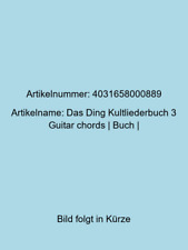 Ding kultliederbuch guitar gebraucht kaufen  Wandlitz
