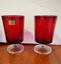 Pair luminarc ruby for sale  Lapeer