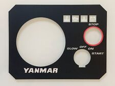 PAINEL DE INSTRUMENTOS YANMAR TIPO B 3YM30 3YM20 2YM15 FACEPLATE!  comprar usado  Enviando para Brazil