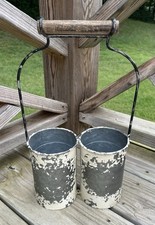 Vintage farmhouse galvanized for sale  Browns Summit
