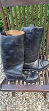 Bottes cuir noir d'occasion  Arnay-le-Duc