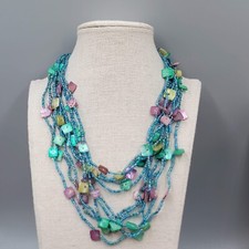 Multistrand necklace multicolo for sale  Denver