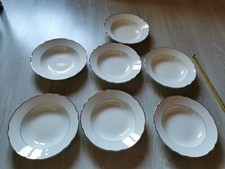 Assiettes soupe blanches d'occasion  Mommenheim