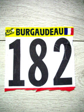 Dossard burgaudeau cycliste d'occasion  Yssingeaux