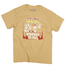 Camisetas AC/DC "HIGHWAY TO HELL" Unissex Adulto 100% Algodão Tamanho Médio Apenas NOVAS, usado comprar usado  Enviando para Brazil
