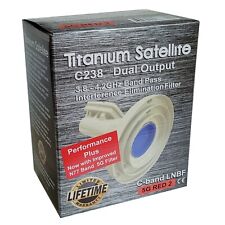 Filtro vermelho C-Band C238 Performance Plus satélite LNBF 3.8-4.2 GHz 5G N78 N77, usado comprar usado  Enviando para Brazil