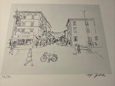 Litografie alfredo fabbri usato  Bagno a Ripoli