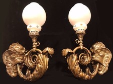 Pair antique figural for sale  Springville