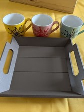 Plateau bois tasses d'occasion  Reuilly