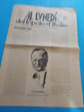 1922 mussolini predappio usato  Roma