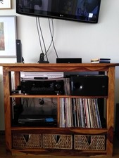 Highboard mediaboard massivhol gebraucht kaufen  Bad Camberg