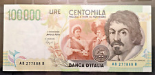 100000 lire banconota usato  Arezzo