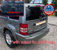 ajuste: 2008-2012 Jeep Liberty porta traseira porta porta porta-malas adesivo tampa acabamento alça de destaque 1 peça comprar usado  Enviando para Brazil