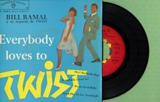 BILL RAMAL / Everybody Loves To Twist / WARNER ED 1102-1 Press Spain 1962 EP EX comprar usado  Enviando para Brazil