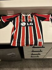 Camiseta de fútbol vintage de Sao Paulo #10 FC Topper 2003 Brasil segunda mano  Embacar hacia Argentina