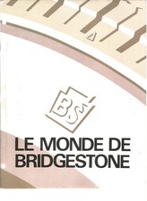 Catalogue prospectus bridgesto d'occasion  Bray-sur-Somme