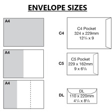 White envelopes plain for sale  COLCHESTER