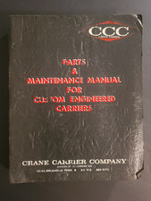 Maintenance manual crane for sale  Frostburg