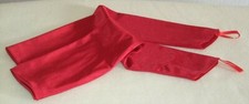 Elegante rote satin gebraucht kaufen  Berlin