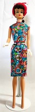 Vintage Mattel Barbie #6 Morena com Vestido de Show de Arte ao Ar Livre, Chapéu Caixa de Comprimidos Bom! comprar usado  Enviando para Brazil