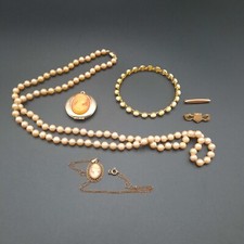 Vintage cameo locket for sale  Fort Dodge