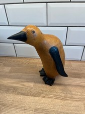 Large wooden penguin for sale  NORWICH