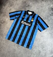 CAMISETA LOCAL INTER MILAN 1993/94 ORIGINAL VINTAGE UMBRO Camiseta de Fútbol XL Rara segunda mano  Embacar hacia Argentina