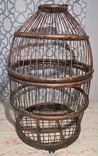 Bamboo birdcage bird for sale  Kenly