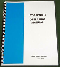 Yaesu 757gx instruction for sale  Bensenville