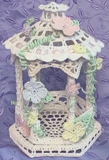Handmade crocheted gazebo for sale  Eustace