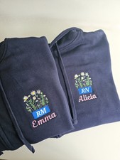 Embrodiered nurse hoodie for sale  NOTTINGHAM