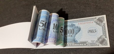 Banconote lire libretto usato  Civitavecchia