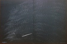 Hans hartung litografia usato  Perugia
