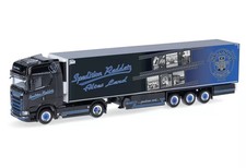 Reboque caixa refrigerada Scania CS20 HD carro miniatura 1/87 "Spedition Raddatz", usado comprar usado  Enviando para Brazil