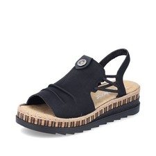 Pieds sandale compensé d'occasion  Biscarrosse
