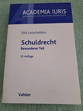 Looschelders schuldrecht beson gebraucht kaufen  Liederbach