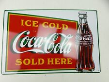 Blechschild metallschild coca gebraucht kaufen  Oldenburg (Oldenburg)