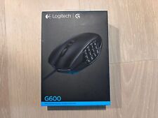 Usado, Mouse para juegos Logitech G600 MMO con cable retroiluminado RGB - negro segunda mano  Embacar hacia Argentina