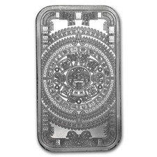 Silver aztec calendar for sale  Austin