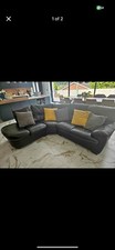 Leather sofa corner for sale  COVENTRY