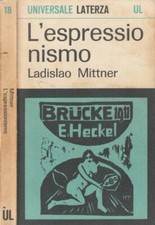 Espressionismo. ladislao mittn usato  Italia