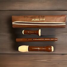 Usado, Gravador tenor Aulos Symphony barroco W 511B flauta preta estojo macio Toyama Gakki comprar usado  Enviando para Brazil