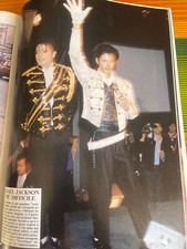 Michael jackson clippings usato  Tivoli