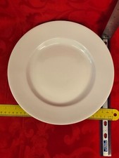 Prato de jantar Pottery Barn grande formato de aro branco porcelana 10 5/8" comprar usado  Enviando para Brazil