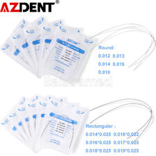 Fio de arco ortodôntico dental super elástico Cu-NiTi com paradas redondas/retangulares comprar usado  Enviando para Brazil