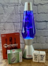 Lâmpada Mathmos Astro Lava•Fosco Escovado•Vintage Anos 90•Pacote Completo•Frete de US$ 10 comprar usado  Enviando para Brazil